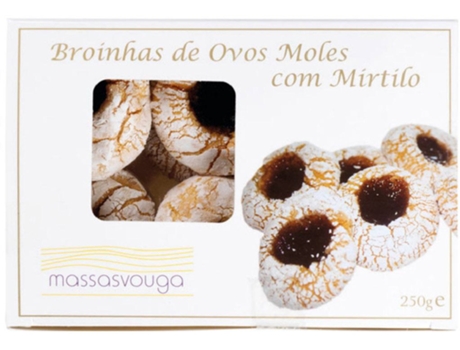 Broinhas De Ovos Moles Com Mirtillo MASSAS VOUGA 250 gr