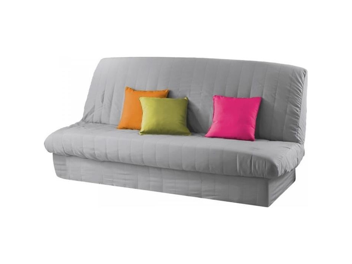 Capa De Sofá Acolchoada Soft Interior Essentiel - Cinza Claro