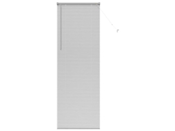 Conjunto 1 Persianas Venecianas Vidaxl Prateado Alumínio (220 X 80 Cm)