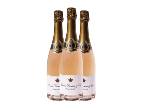 Espumante rosé LOUIS DESPAS Rosé Cabernet Franc Brut Crémant de Loire (0.75 L - 3 Unidades)