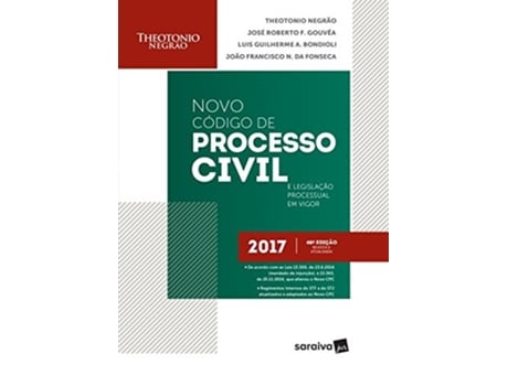 Livro Codigo De Processo Civil E Legislacao Processual05 de Theotonio Negrao (Português)