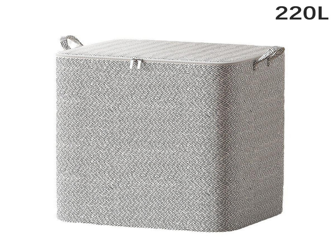 Bolsa Organizadora Lurelia 1 Unidade. Para Roupas, Edredões e Colchas, Têxtil Resistente, Com Alça Economiza Espaço