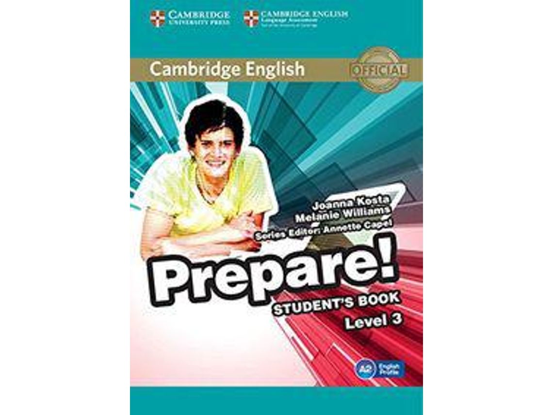 Livro Cambridge English Prepare! Level 3 Students Book de Joanna Kosta e Melanie Williams (Inglês)