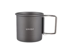 Caneca de Viagem Alumínio 250ml Leve e Compacta