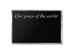 Magnetic Board For Wall Our Piece Of The World For The Bedroom Espelharte (60x40 Cm)