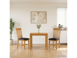 Vidaxl Conjunto De Sala De Jantar 3 Unid. Preto