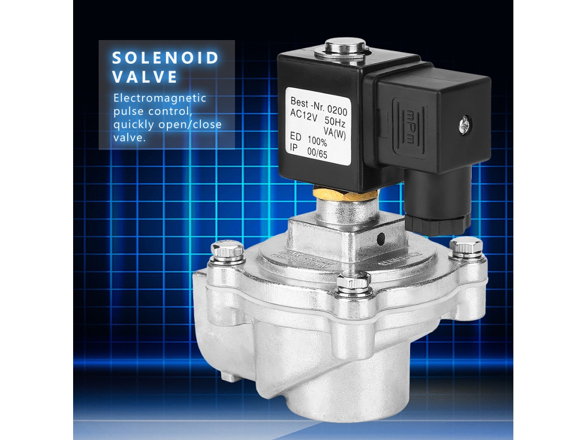 Válvula Solenoide Ângulo Direito 25 Dc 12v