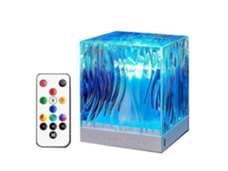 Projetor de Aurora Boreal com 16 Cores, Iluminação Ambiente com Efeito Galáxia e Controle Remoto Temporizador BRILVIBERA
