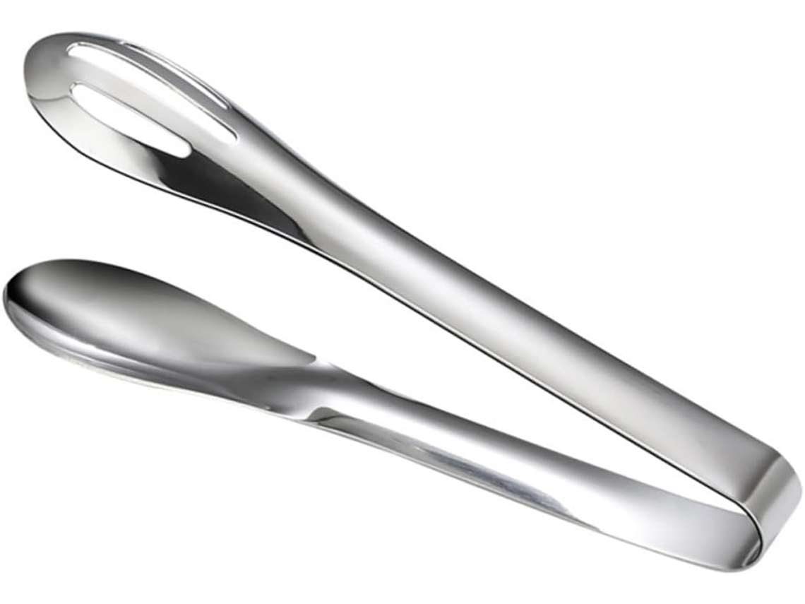 Conjunto De 2 Peças Utensílios Cozinha Pinça Para Ovos E Pão, Com Cabos Longos Grande E Pequeno