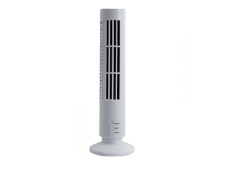 Ventoinha LESHP de Pedestal USB Portátil Seguro Branco