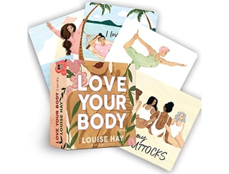 Livro Love Your Body Cards de Louise Hay (Inglês)