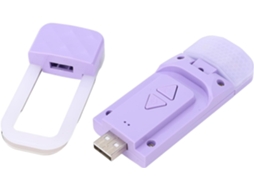 Luz De Leitura Com Clipe E Usb, 5 Modos Brilho Para Melhorar Sua
