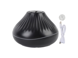 Laxiscreed Umidificador Usb Pequeno Com Aromaterapia E Efeitos De Chama Colorida
