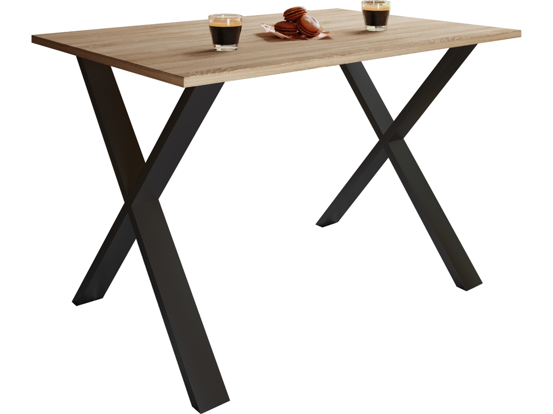 Mesa De Jantar De Madeira Mesa De Cozinha Xona X 110x80 Vcm