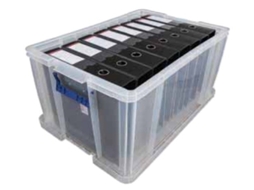 Armário de arquivo organizador de plástico transparente FELLOWES Prostore