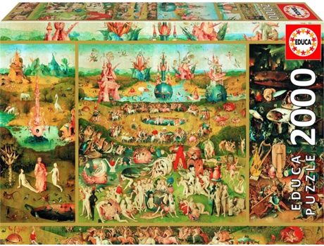 Puzzle EDUCA Jardim das Delicias (2000 Peças)