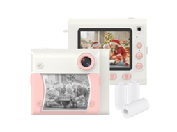 2026-câmera Instantânea Infantil Com Impressora, Mini Câmera Digital Brinquedo Para Meninas