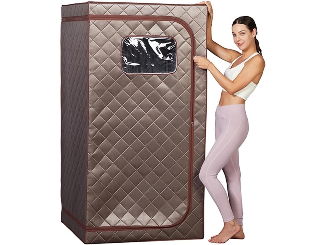 Kit de Sauna Portátil SFUSHOS com Tenda de Vapor, Spa em Casa e Desintoxicação do Corpo
