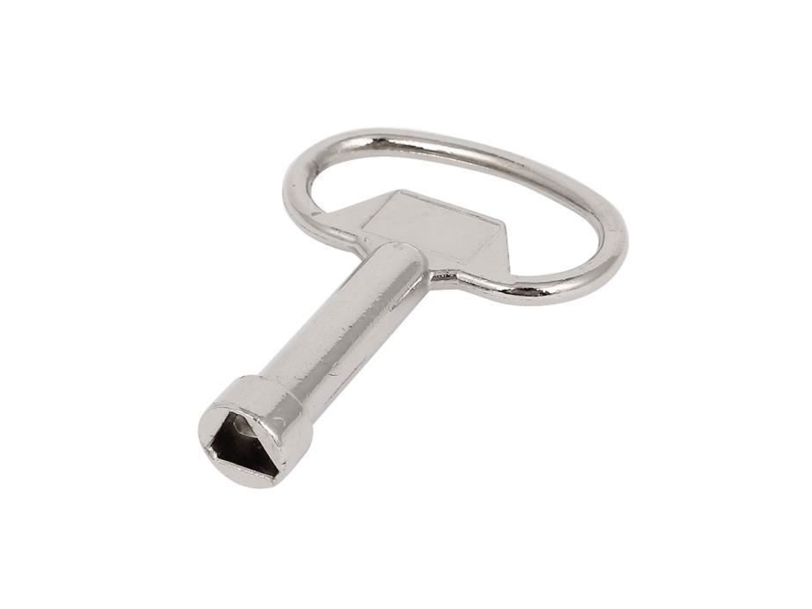 Chave De Soquete Triangular Mapa De Origem 68 X 48 Mm Metal Ideal Para Medidores De Eletricidade Brilvibera