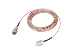 Conector Pl259 Cabo Coaxial De Baixa Perda 10m Sc316 Para Antena Medidor Swr Rádio