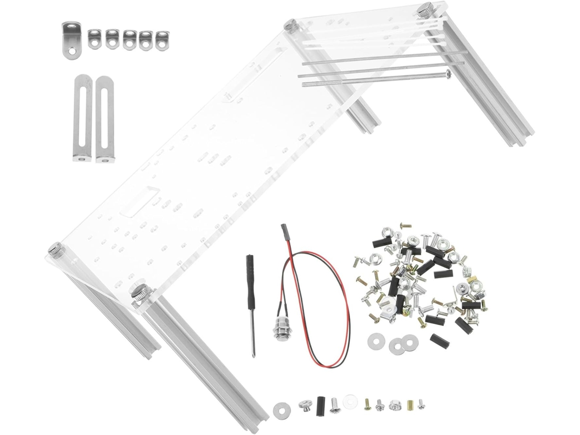 Suporte De Teste Transparente Para Pc Uatx Com Base Robusta Em Acrílico - Use