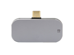 2026zentro-conversor Usb C Para Dp 3 Em 1 Com Carregamento Minipd, Transmissão De Dados E Docking Station Portátil