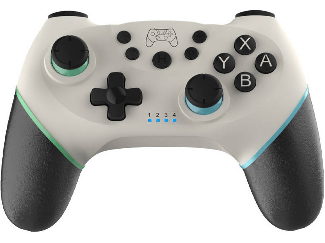 Comando Multiplataforma YLW DTAS01 Branco e Preto (Wireless)