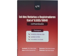 Livro Lei Dos Notários E Registradores Comentada De Vitor Frederico Kümpel (português Do Brasil)