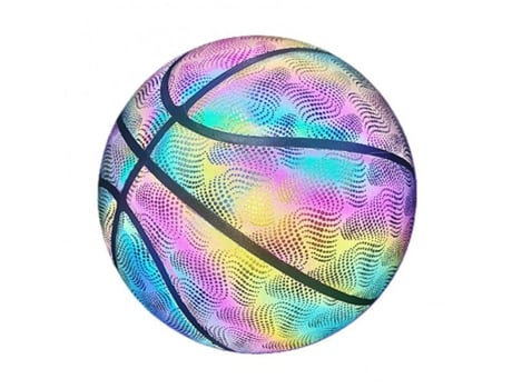 Bola de Basquetebol Holográfica Reflexiva e Luminosa Flashball MORMARK