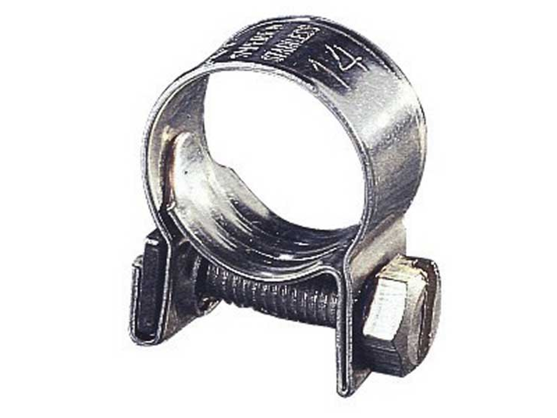 Braçadeira A2 Mini 10 Unidades Prateado 11-14 Mmplastimo