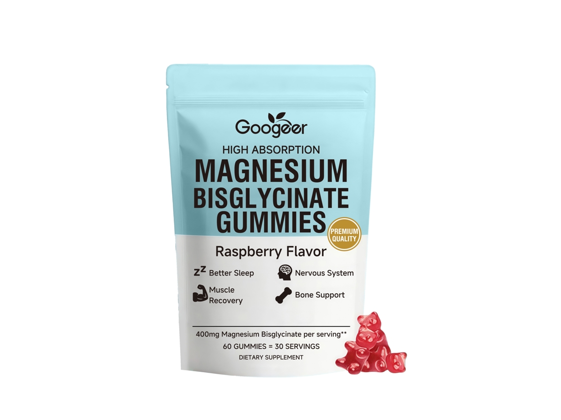 Magnesium Glycinate Masticáveis para Relaxamento e Sono Mais Profundo LAXISCREED