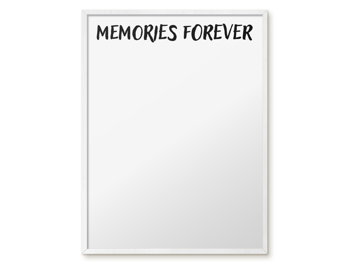 Magnetic Wall Board Memories Forever For The Office Espelharte (60x80 Cm)