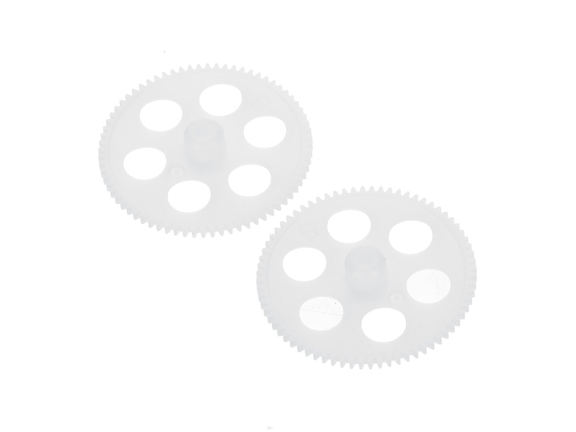 Conjunto de Engrenagens Principais de Substituição para Helicóptero Rc Era A60 A61, Branco. MDUG