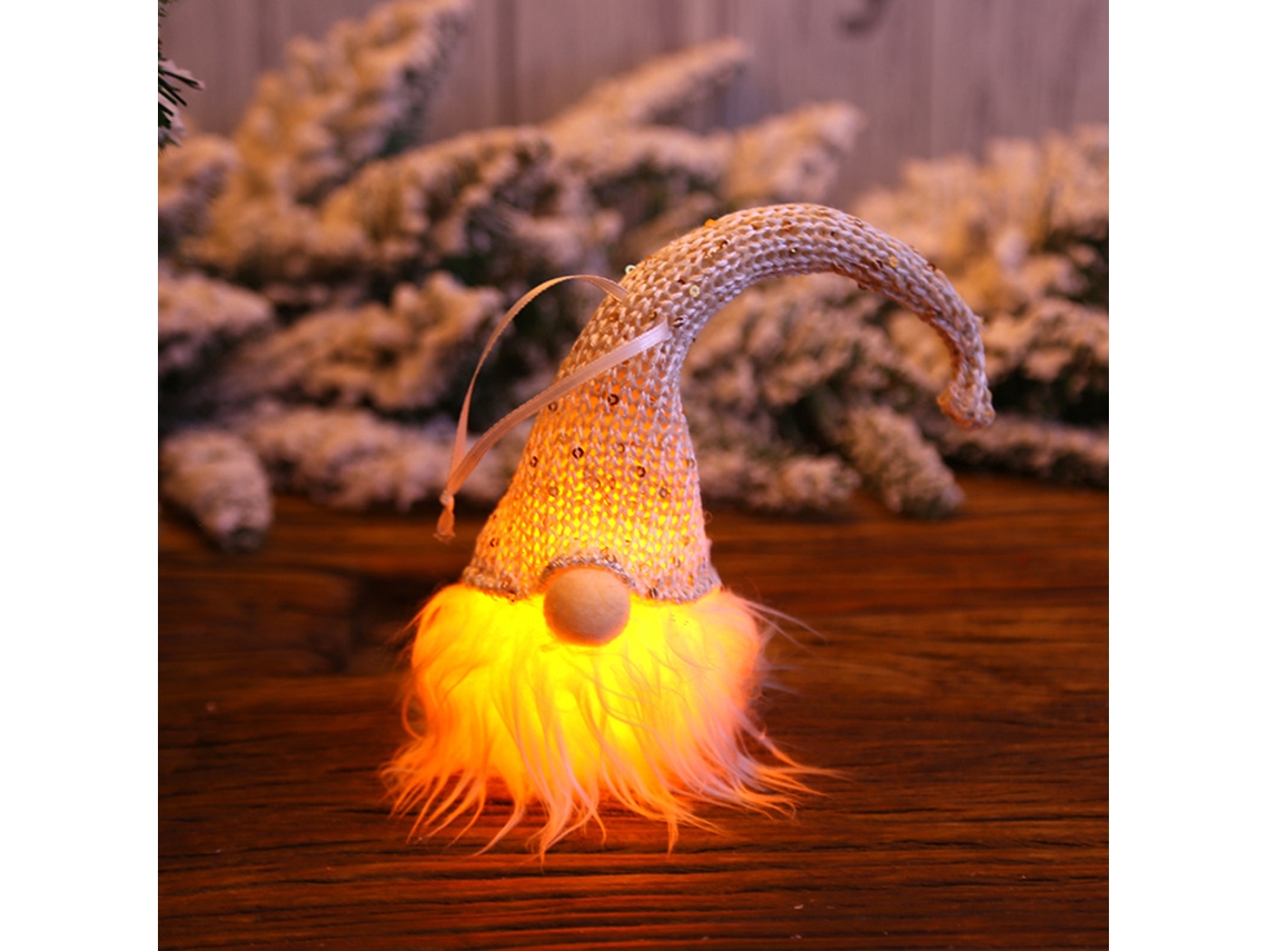 Decorações Para Árvore De Natal Com Luzes Noturnas