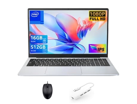 Computador Portátil De 15,6 Processador Intel Twin Lake N150 16gb Ram 512g Ssd Win 11 Pro Acmine