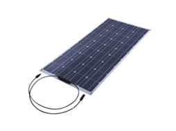 Painel Solar Flexível EOOCOO, carregamento ao ar livre 18V 100W monocristalino