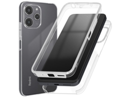 Capa para Xiaomi Redmi 12 AVIZAR Acrílico Rígida Transparente .