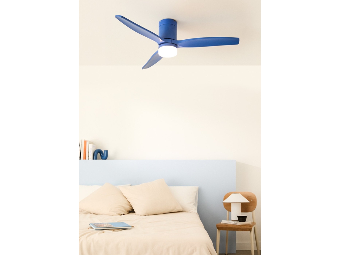 Create - Wind Calm - Ventilador De Teto Silencioso De 40 W Com Pás Técnicas Em Abs De Vários Tamanhos