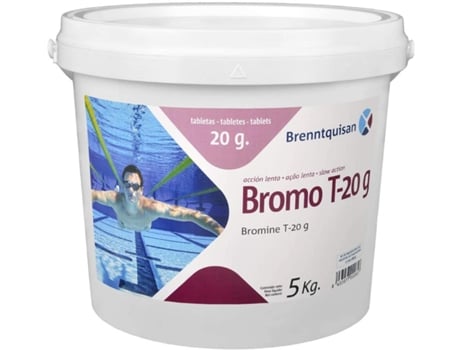 BRENNTQUISAN Bromo para Piscinas 5 kg