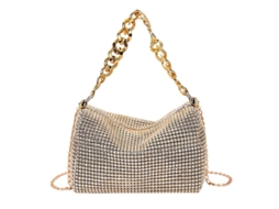 2026 bolso de Noche Con Piedras Brillantes para Fiesta de Carnaval, Bandolera Y de Brazo, Material Pu