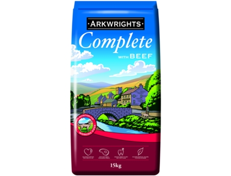 Ração Seca para Cão ARKWRIGHTS Beef (15 kg)