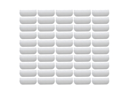 50pcs Abraçadeira de Filme de Estufa 10cm Resistente Ao Calor para Jardim Acessórios de Estufa S/MARCA