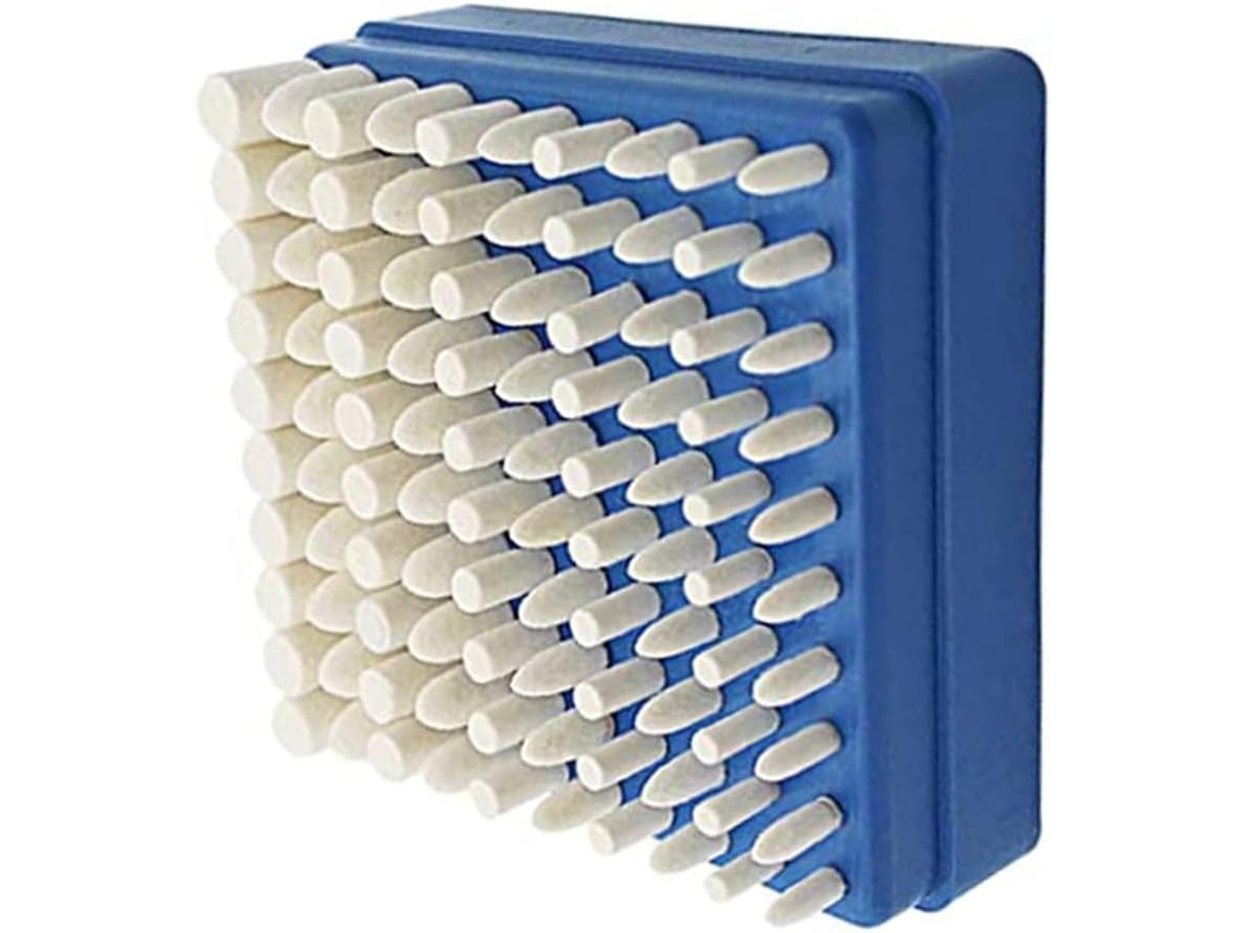Conjunto De 100 Brocas Lã Para Polimento Com Haste 45 Cm (18