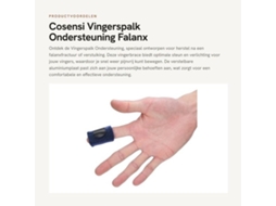 Vários Fingerspalko Suporte - Fratura De Falanx - Vbraco - Placa De Alumínio - Universal Para 5 Dedos - Durável E Prático