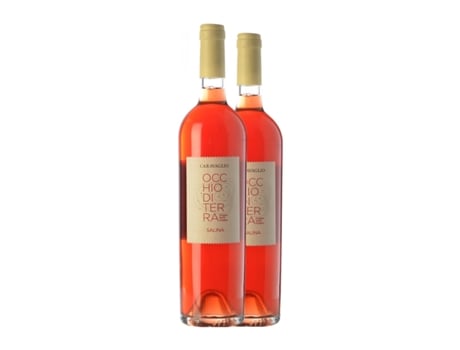 Vinho rosé CARAVAGLIO Occhio di Terra Rosso non Rosso Salina Jovem (0.75 L - 2 Unidades)