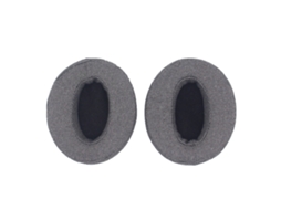 Almofada Para Sennheiser Hd4.30 De Orelhas De Espuma Macia Cinza Linho