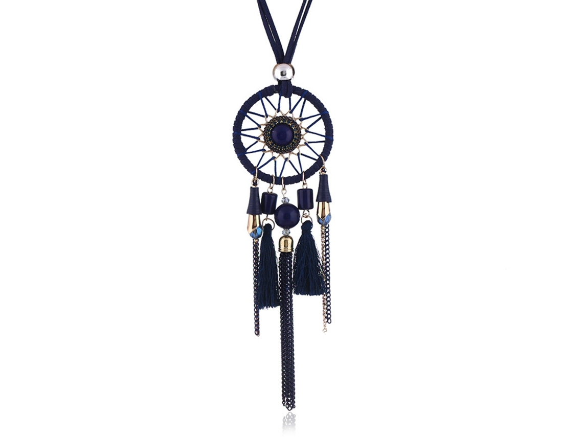 Colar Dreamcatcher Pendente Moda Jóia Delicada