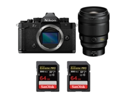 Zf + 135mm F/1.8 S Plena + 2 Sandisk 64gb Uhs ii 300mb/s + Ebook “20 Dicas para Fotos Que Impressionam” NIKON