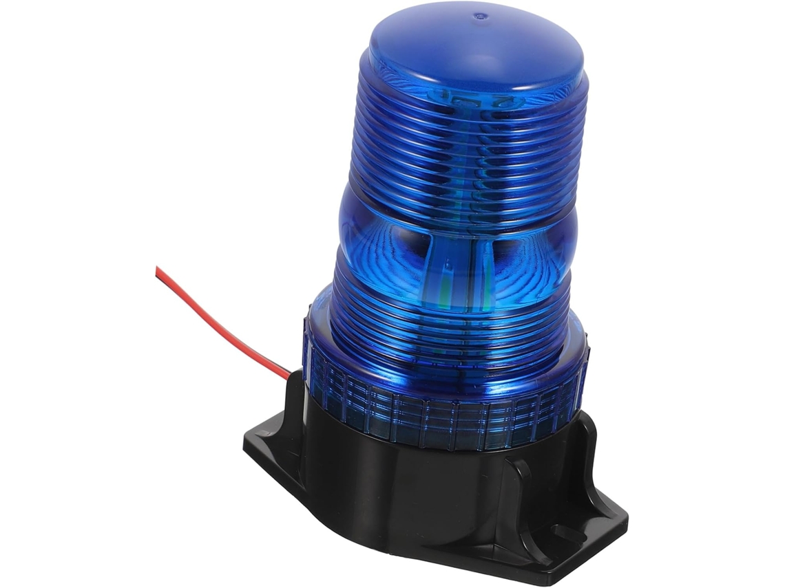 Luzes Estroboscópicas De Led Azuis Para Veículos, Policarbonato, 10-80v, Canteiro De Obras, Empilhadeira, Equipamentos