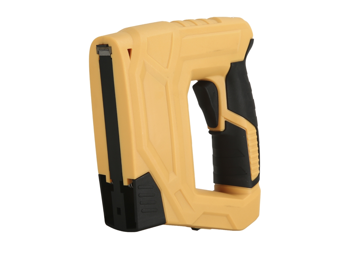 Pistoladora Elétrica Sem Fio 4.2v 2000mah. 30 Grampos/minuto. Inclui 2000 Grampos e 1000 Pregos. DAM